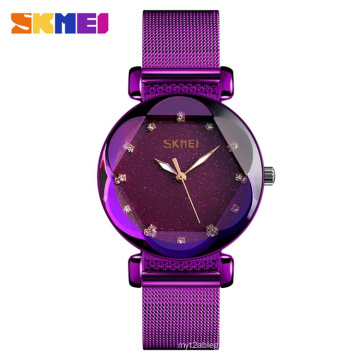 SKMEI 9188 Fashion design female wristwatches quartz movement luxury skmei wristwatches